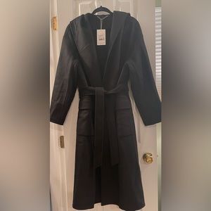 Belle & Bloom Hooded Wrap Coat